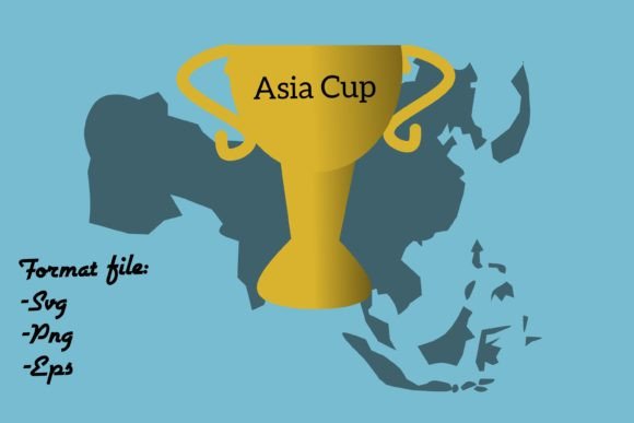 Asian Cup Graphics & Illustrations