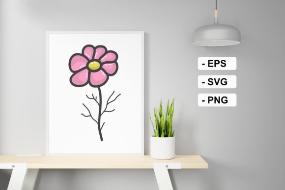 Cute Flower Graphics & Illustrations