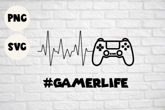 Gamer Life: Graphics & Print Templates for Creative Sellers