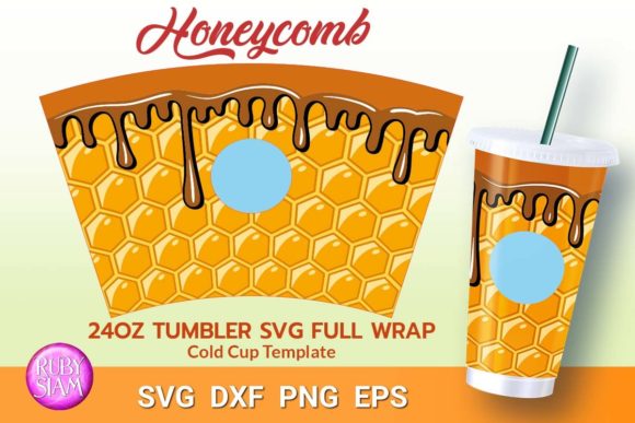 Honeycomb Tumbler, Venti Honeycomb Graphics