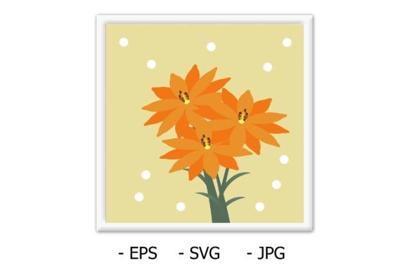 Orange Blossom Wall Art: Graphics for Local Business Branding