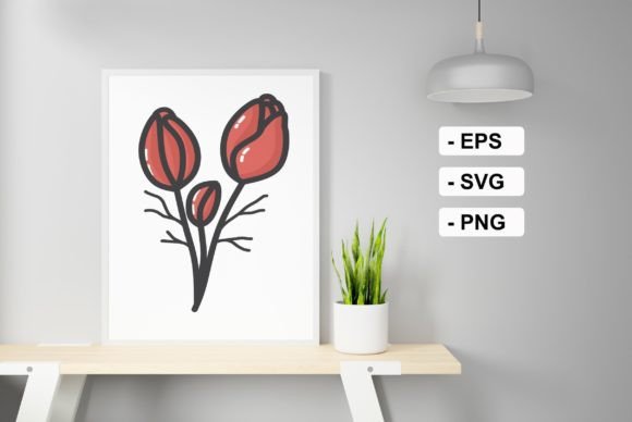 Tulip Graphics and Illustrations